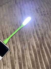 Led фонарик, гибкий светильник USB