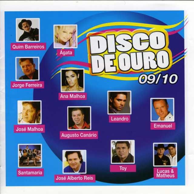 CD duplo - Disco de Ouro 09/10 - como novo, com 38 temas