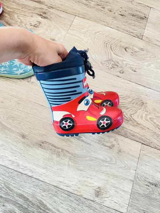 Чоботи для хлопчика Блискавка Маквін 22 розмір