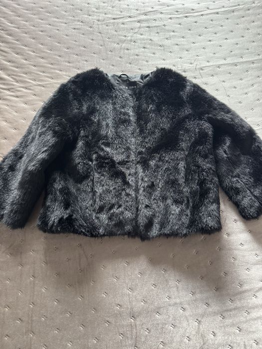 Шуба еко коротенька