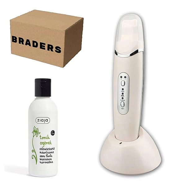 Nowoczesny peeling kawitacyjny EMS do twarzy z Jonoferezą i Sonoferezą