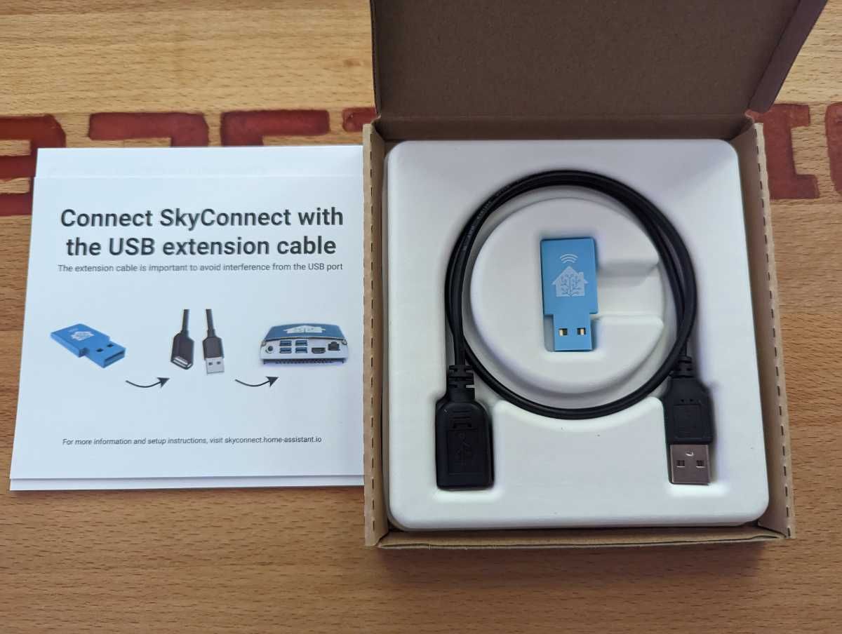 Home Assistant SkyConnect USB - ZigBee/Matter/Thread/Zigbee2MQTT