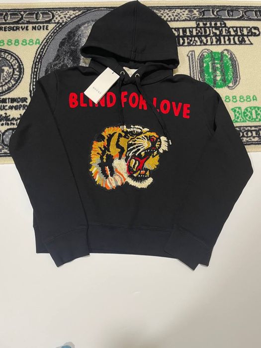 Худі Gucci Blind for love Влайнд фор лов Гучі Гуччі