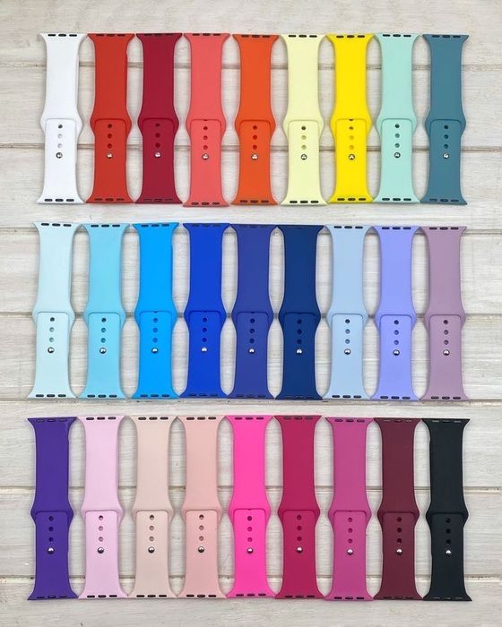 Силіконовий ремінь для  Apple Watch 38/40/41/42/44/45/49mm