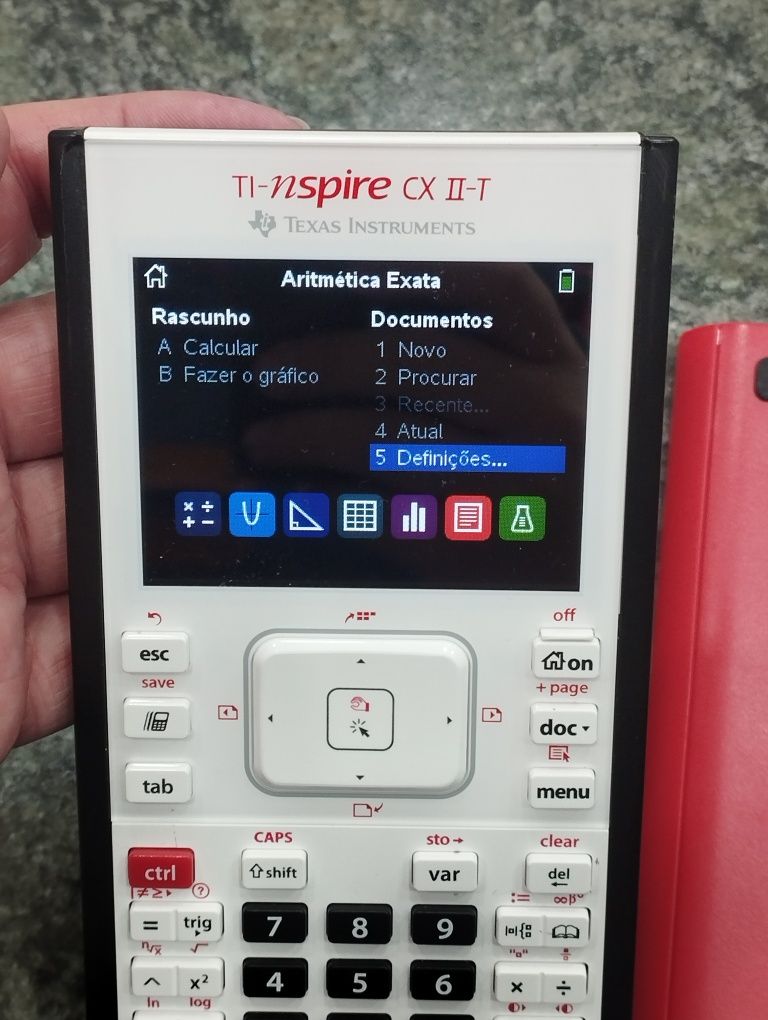 Calculadora Gráfica Texas Instruments TI-nspire CXII-T