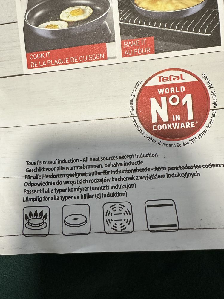 Zestaw patelni i garnkow Tefal Ingenio 13 elementów