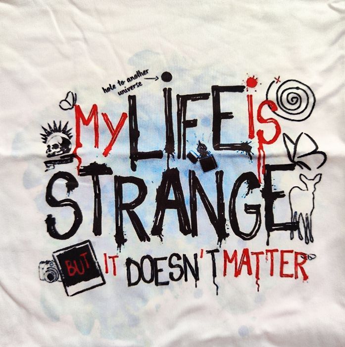 Bluzka crop top life is strange