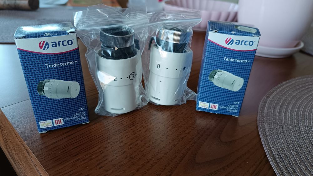 2x głowica termostatyczna Arco Teide termo plus