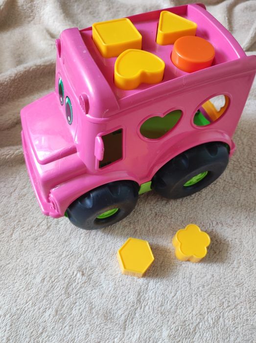 Машинки набір динозаври