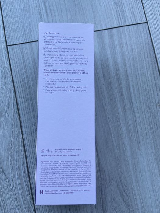 HealthLabs Rise On booster stymulujący z peptydami 100ml