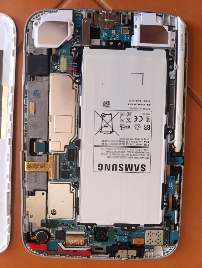 Tablet Samsung  Note 8 para peças
