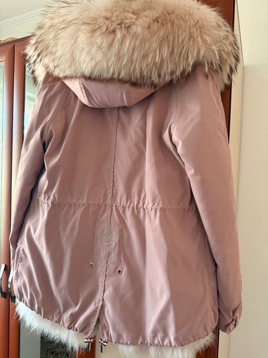 Парка з натуральним хутром