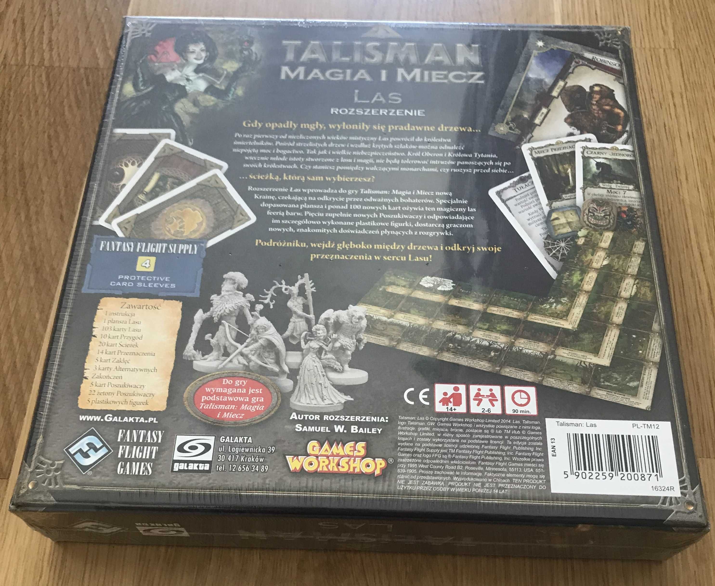 Talisman Magia i Miecz - LAS - nowe (w folii) - polska edycja