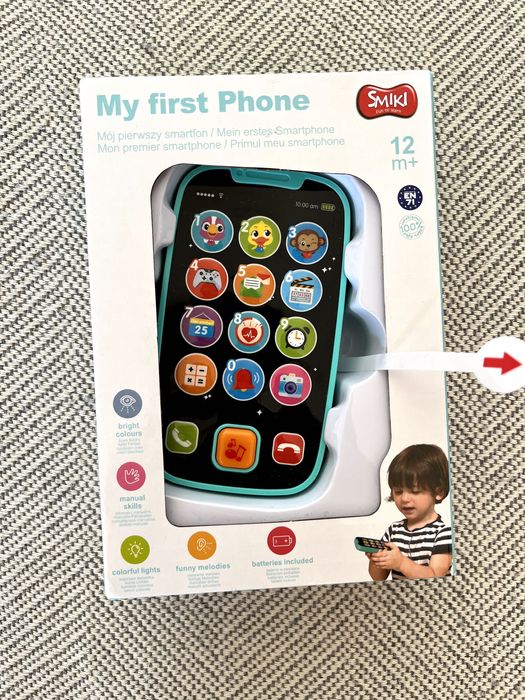 My first phone zabawka telefon smartfon Smiki