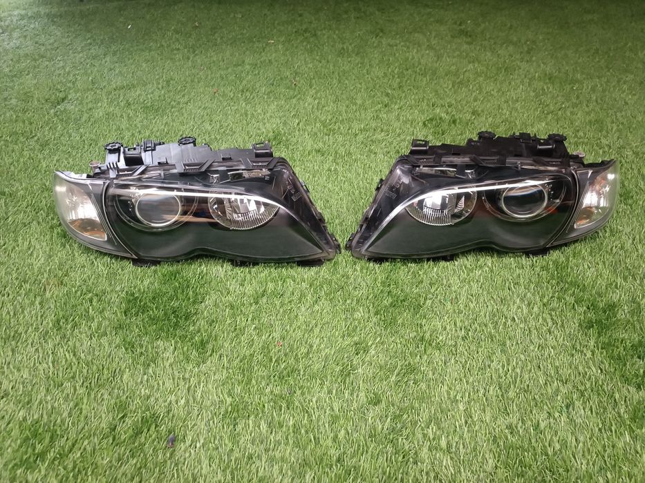 Faróis xenon originais bmw E46 Sedan ou touring face lift 2001 a 2005