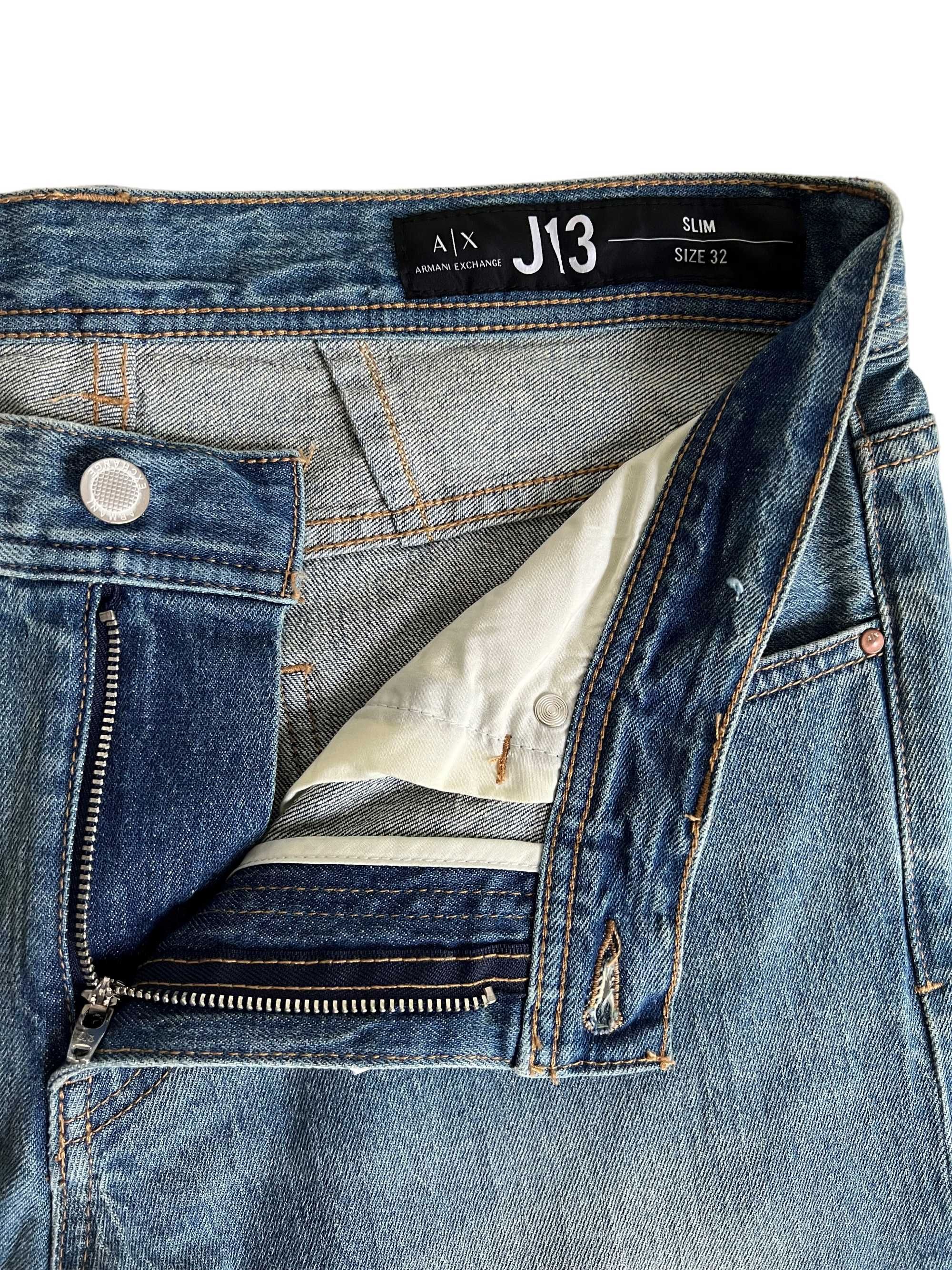 ARMANI EXCHANGE jeansy męskie  J13 r. M