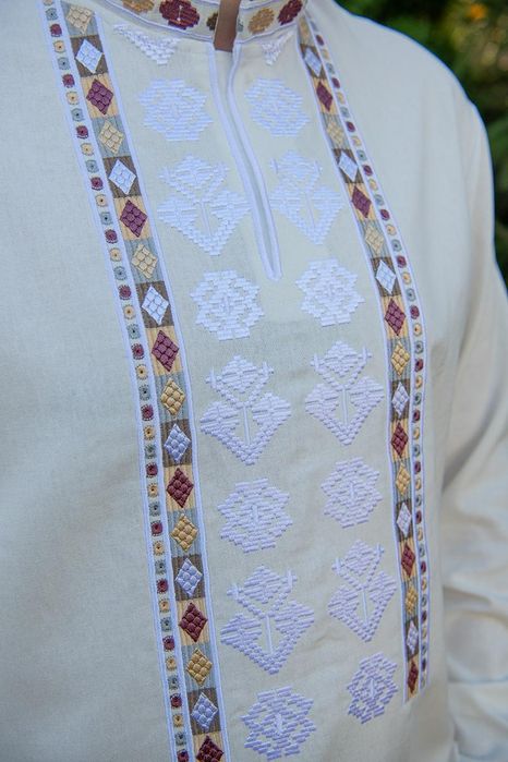 44-64 р Вишиванка чоловіча святкова лляна M L XL XXL 3XL 5XL 50 54 58