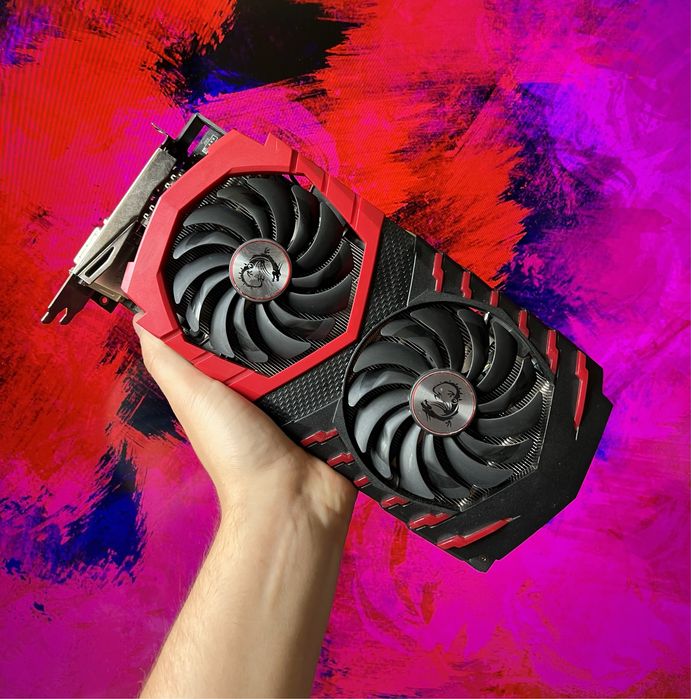 GTX 1060 6GB MSI GAMING X|Гарантія 1 Рік|Є різні карти