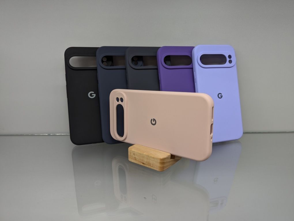 Google Pixel 9 Pro XL Противоударный чехол з логотипом софт тач Чохол