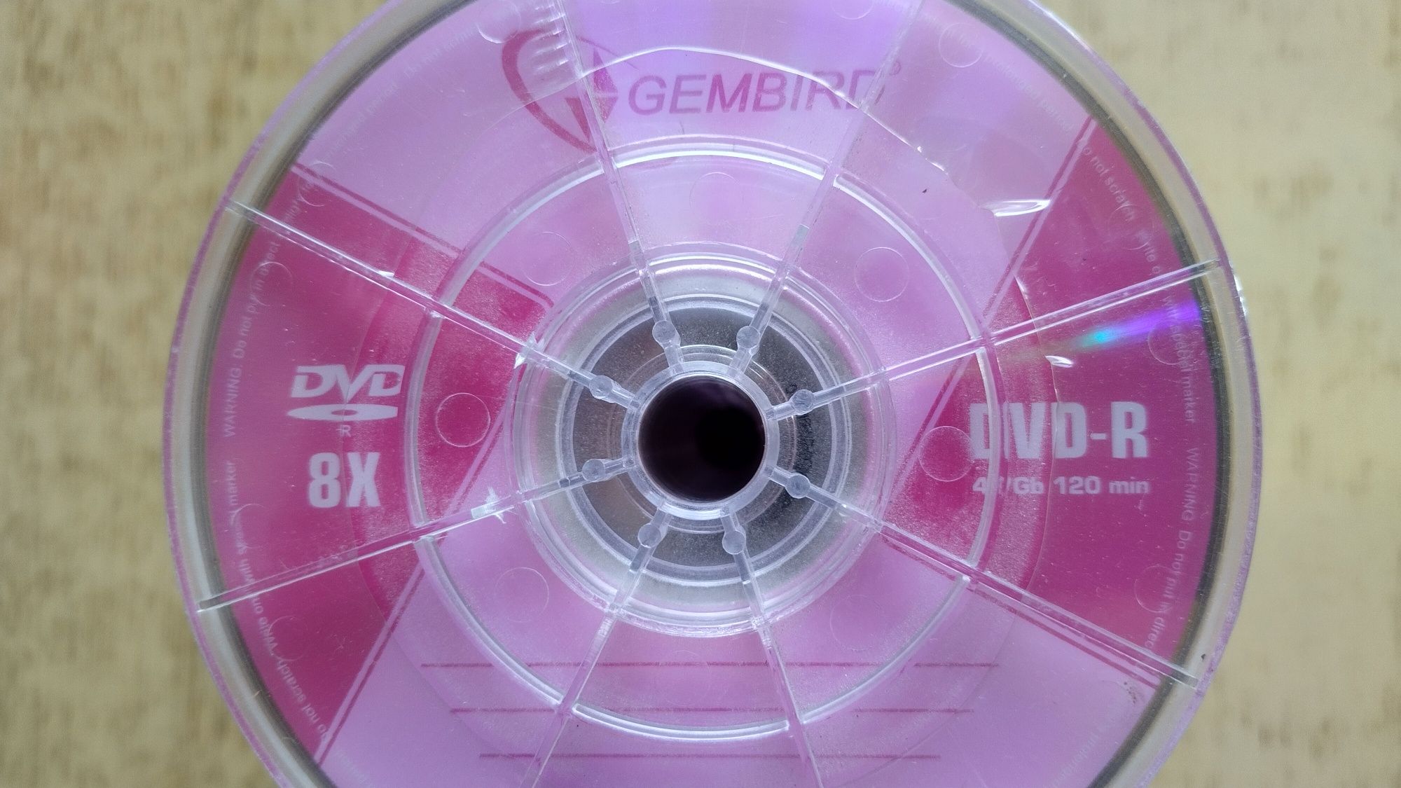 Диски DVD-R GEMBIRD 4.7 Gb 100 шт.