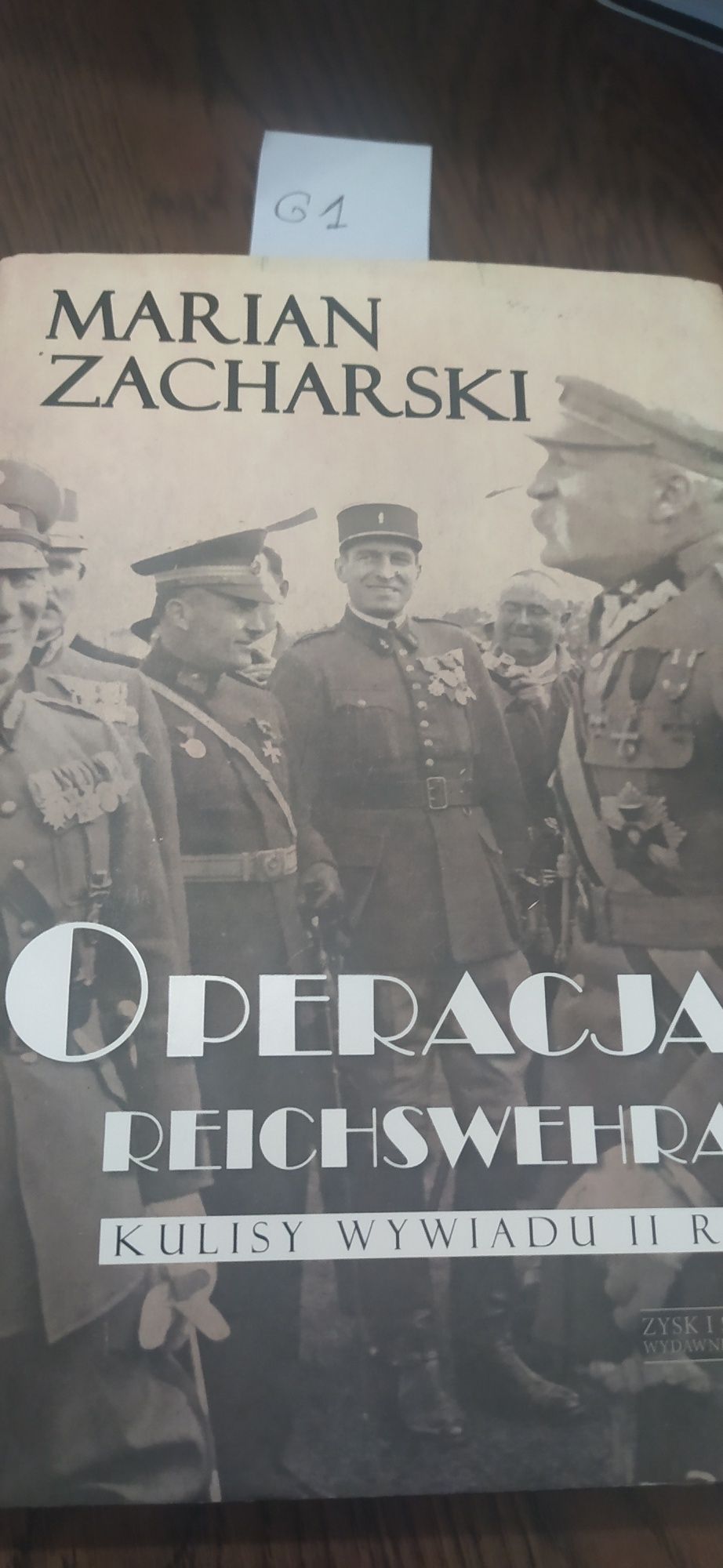 Marian Zacharski Operacja Reichswehra