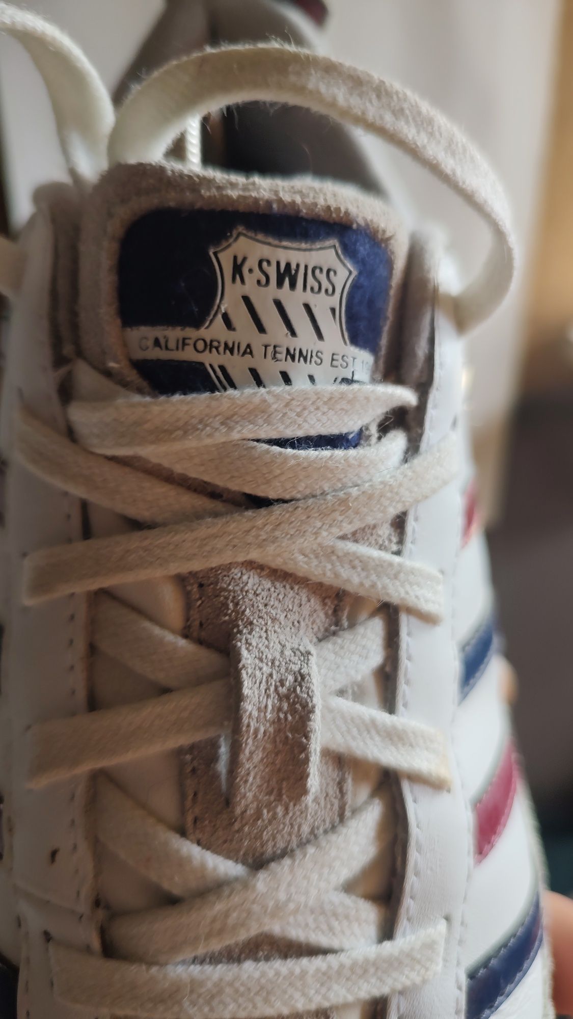 Buty skórzane K.Swiss California Tennis EST. Rozmiar 42 wkładka 26.5cm