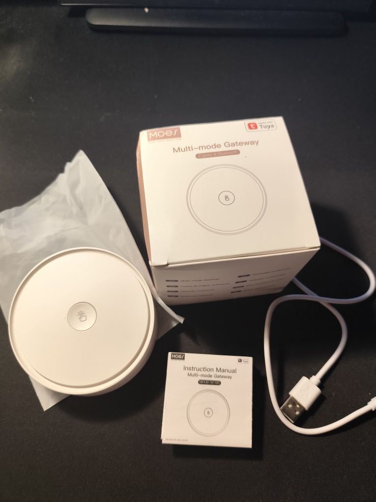 Bramka Hub Moes Tuya Zigbee, BLE,