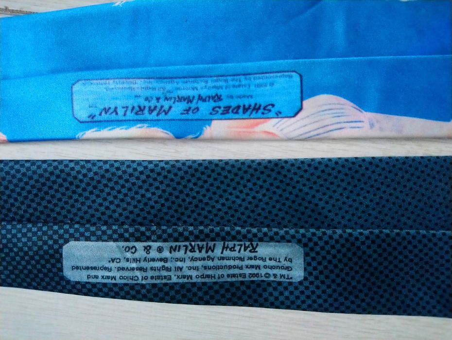 Вінтажна краватка Ralph Marlin Знаменитих людей