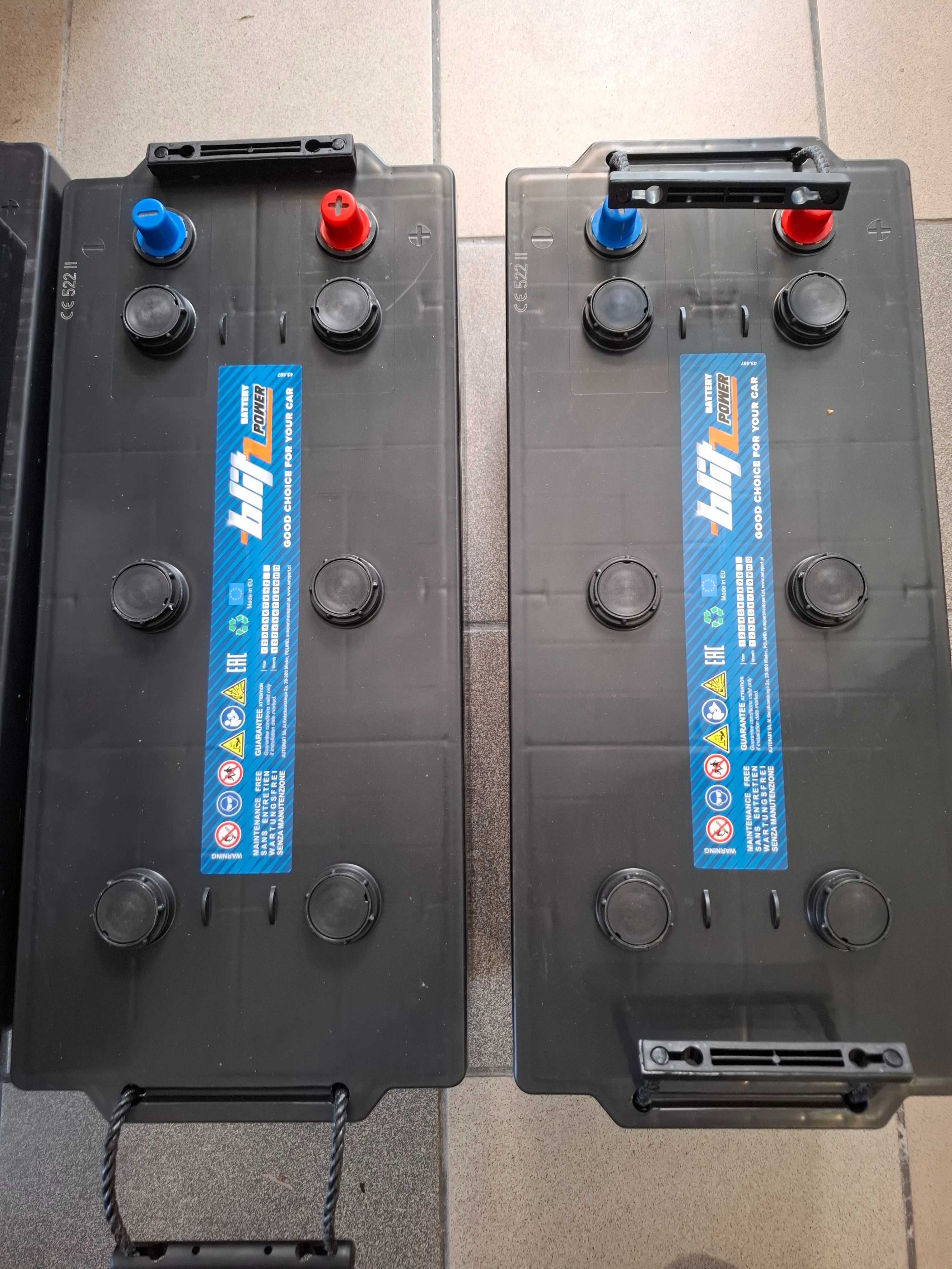 Akumulator BLITZ 180Ah 1000A EN lewy plus BIZON ciężarowe 603x275x233