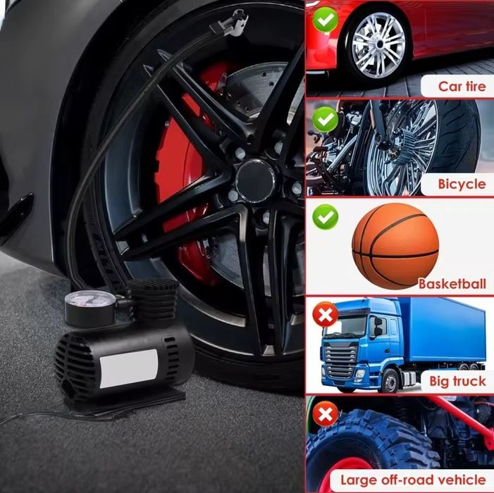 Bomba com ligação de isqueiro de 300PSI.