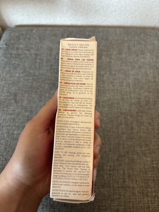 Creme de mãos Cera di Cupra 75ml (portes incluidos)