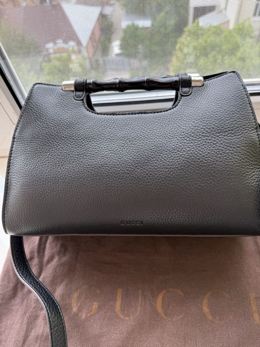 Новая кожаная сумка Gucci