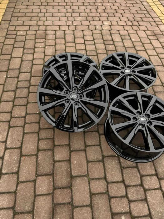 Oryginalne alufelgi Ford 5x108 18 Czujnik Kuga ST CZARNE