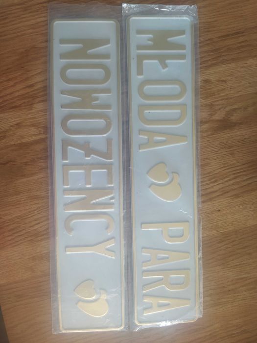 Ozdoba na auto- Ślub