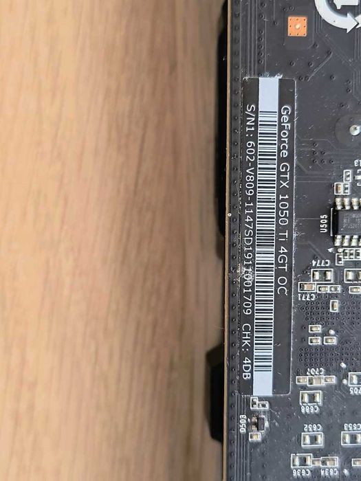 Karta graficzna MSI GeForce GTX 1050 Ti 4GB