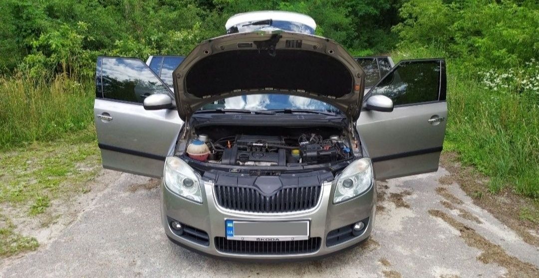Skoda Fabia, 2 покоління, двигун 1,4 (газ/бензин), 2007 р.в.
