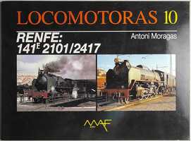 Locomotivas: Locomotoras 10 - RENFE: 141F 2101/2417 - REF: SD