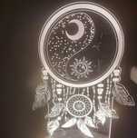 Lampacz snow lampa 3d