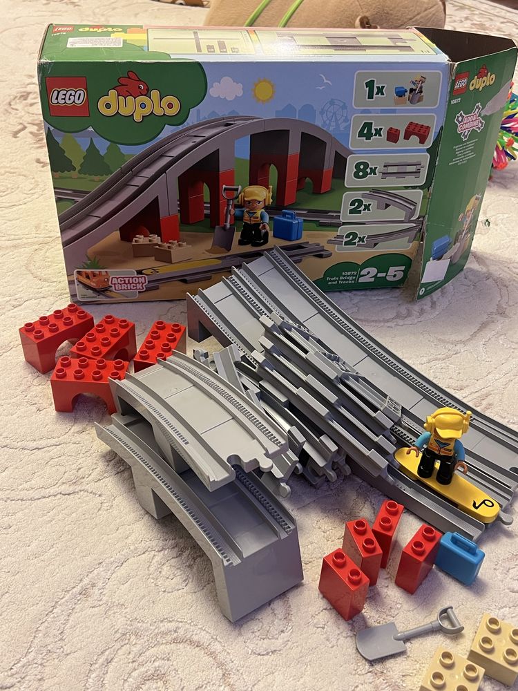 Lego duplo залізниця , два набори