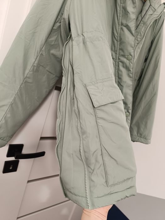 Kurtka ciążowa z wstawka dla niemowląt rozmiar 42