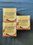 3x krem nawilżający do twarzy Eveline rich coconut