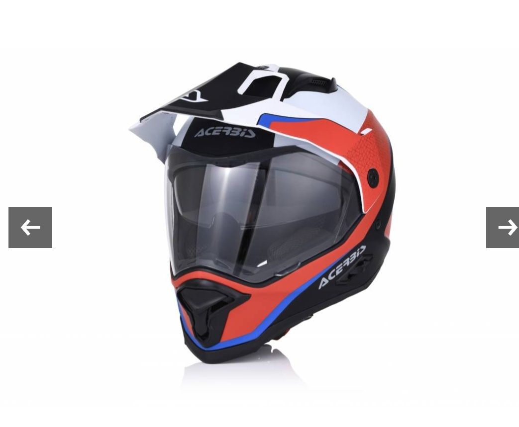 Kask ADV enduro Acerbis Reactive Graffix L 59-60. Okazja