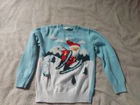 Sweter świąteczny chłopięcy 134/140