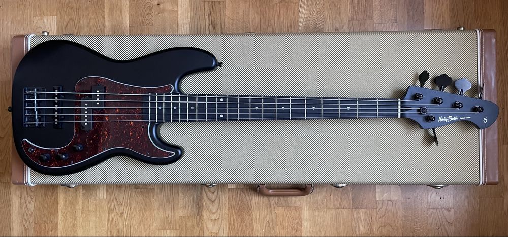 Harley Benton PJ-5 SBK jak Nowa