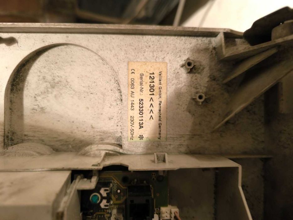 piec kocioł gazowy dwufunkcyjny VAILLANT B11BS uszkodzony