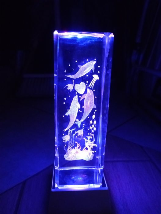 Lampka/szklana ozdoba