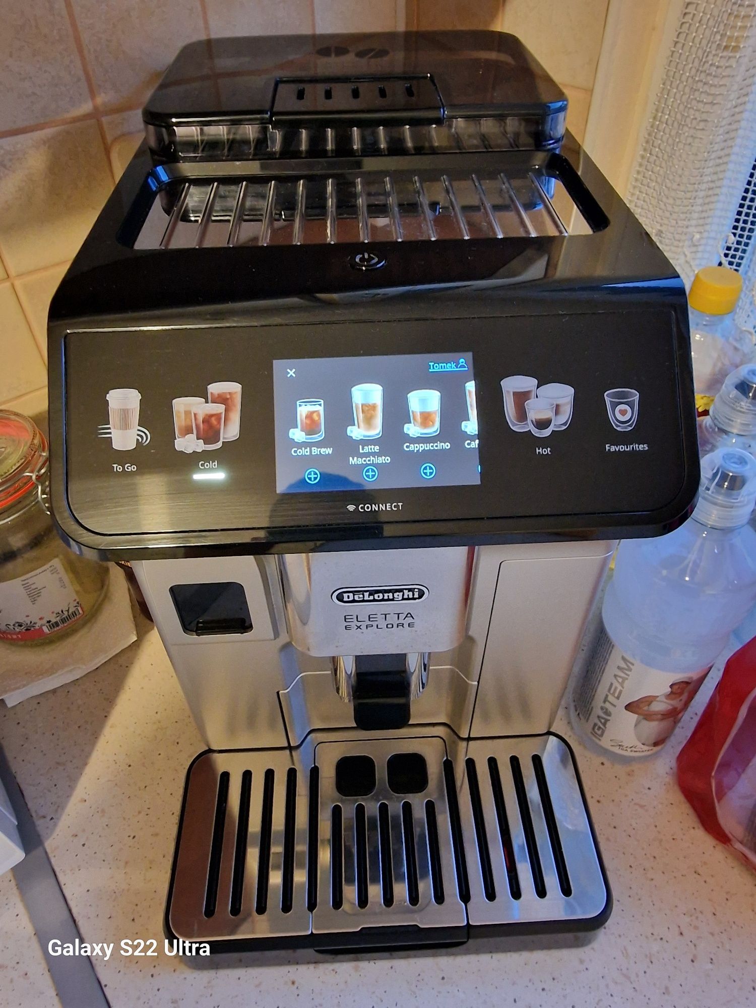 Ekspres DELONGHI Eletta Explore ECAM450.65.S (Cold Brew)