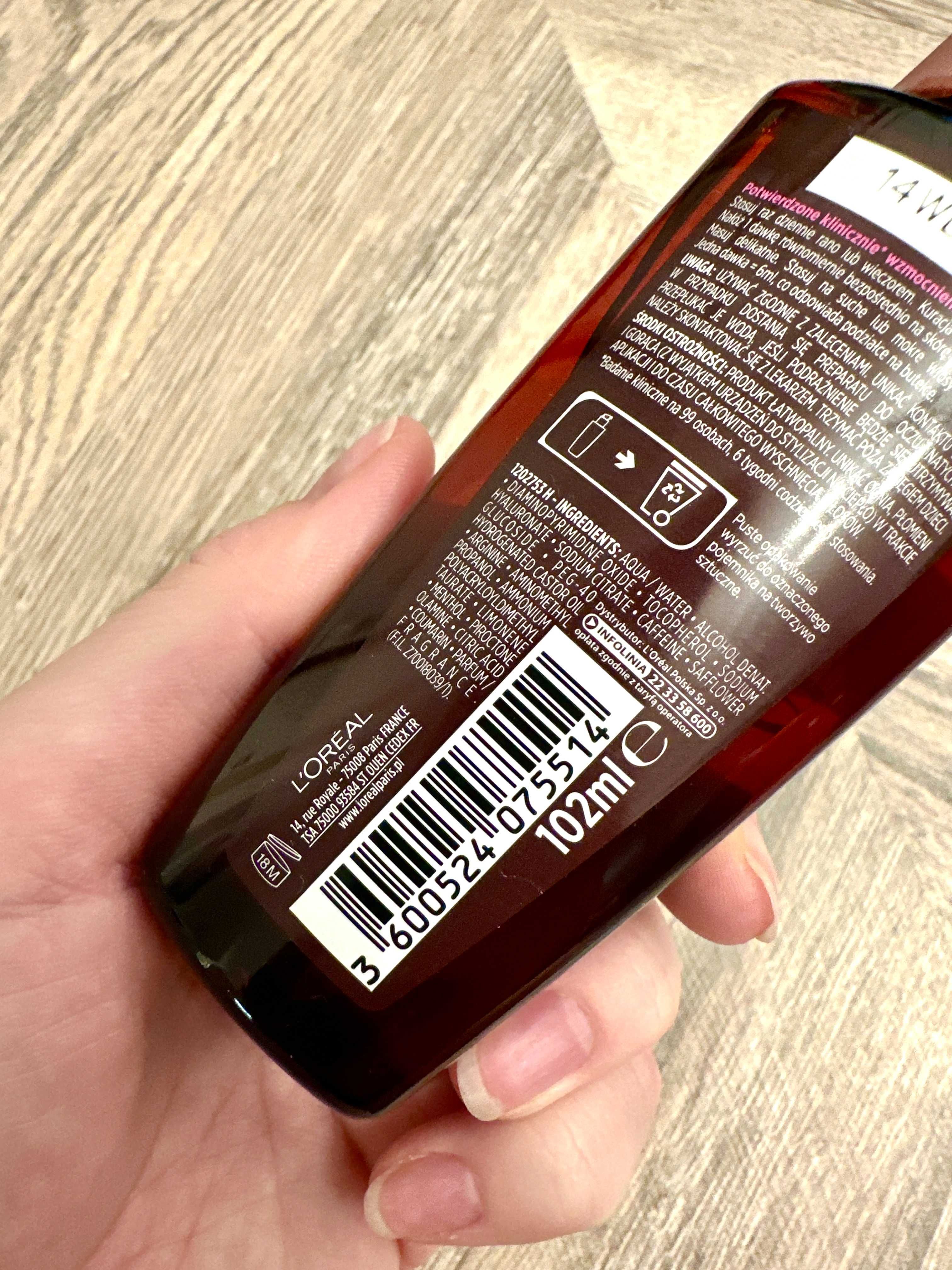 L'ORÉAL ELSEVE Full RESIST serum wcierka do skóry głowy i włosów 100ml