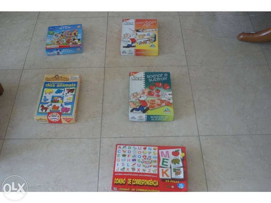 5 Jogos de criança diversos