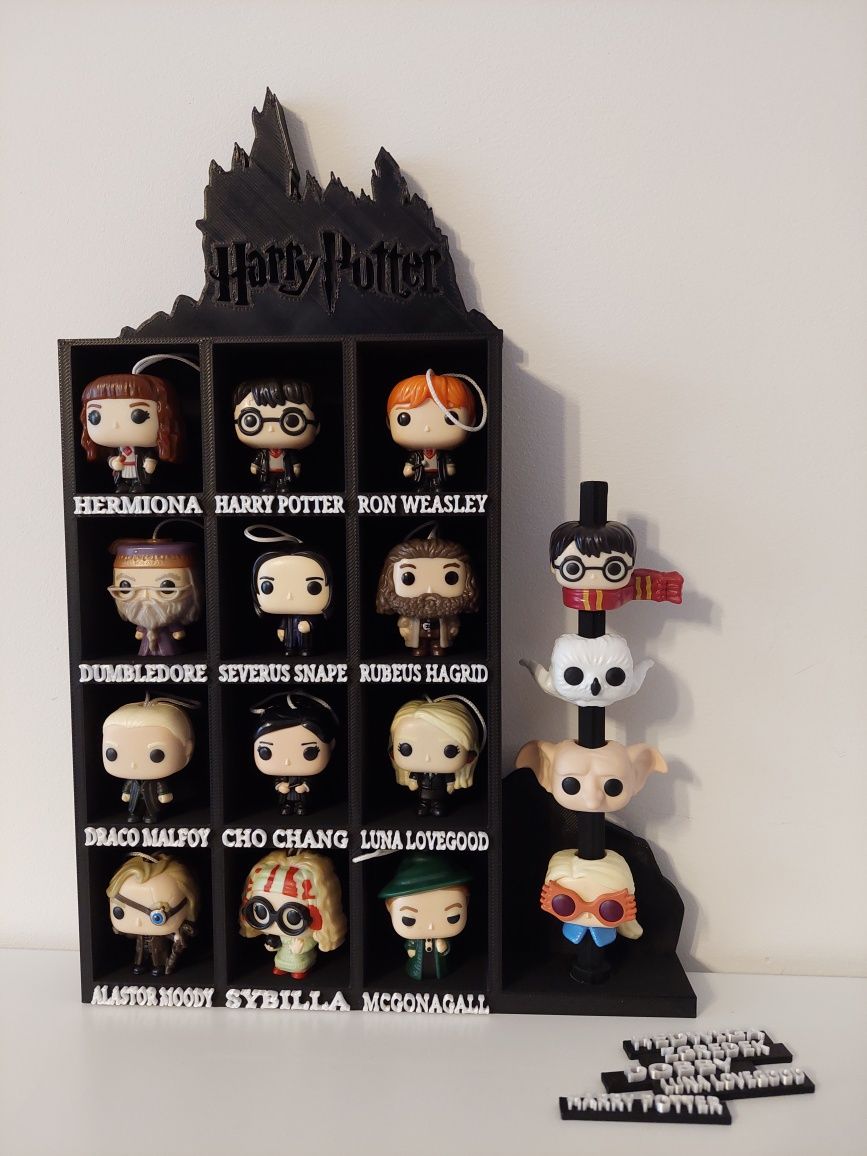 NOWA WERSJA ! * Półka na figurki Funko Pop Harry Potter Kinder Joy